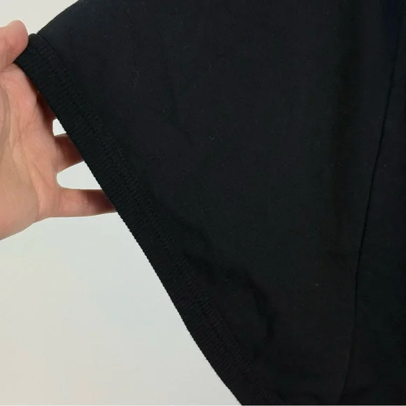 Ideology Womens Black Hooded Cape Jacket sz S/M Casual Outdoor Winter Zip Up - Picture 11 of 12